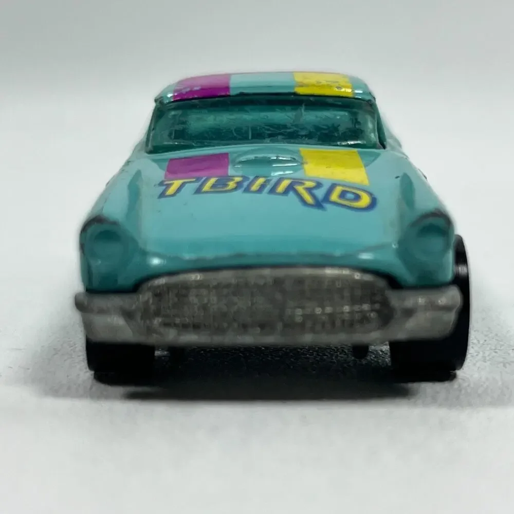 HOT WHEELS 57 Thunderbird T-Bird 1977 Diecast Car Teal VTG